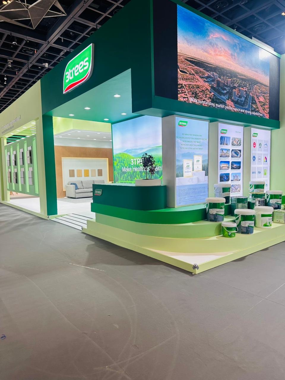 3Trees custom exhibition pavilion